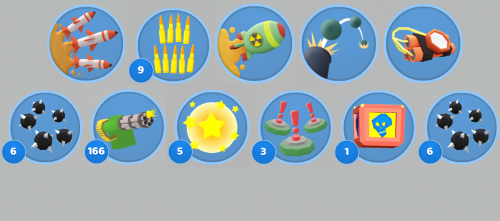 Vũ khí trong game Smash Karts